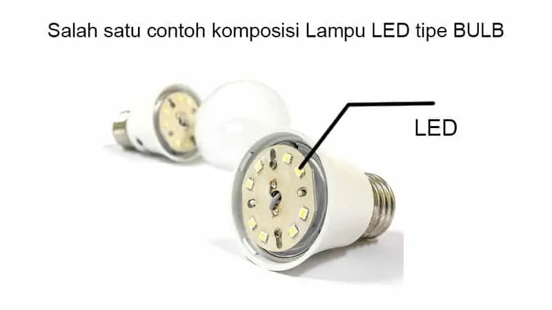 Pengertian Lampu Led dan Tipe-tipenya Secara Umum 4 komposisi lampu led, pengertian lampu led