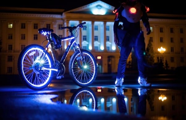Lampu LED Hiasan Sepeda