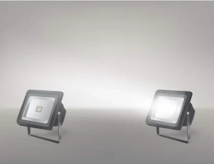 3 Jenis Lampu LED Pabrik Terbaik 7 Ilustrasi lampu LED Floodlight EQ H