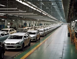 LED untuk pabrik otomotif