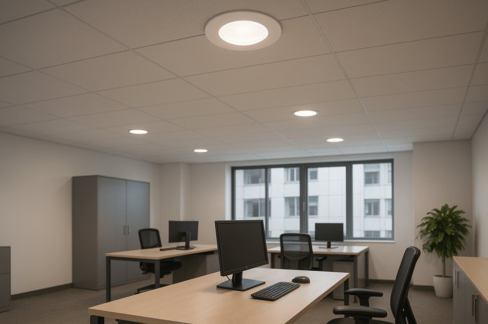 Lampu LED kantor