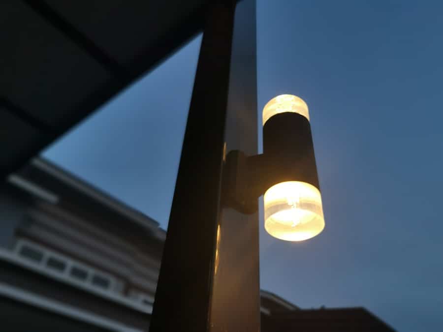 Warna lampu yang tidak silau