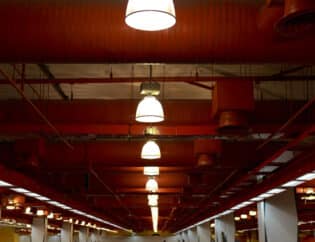 Deretan lampu LED