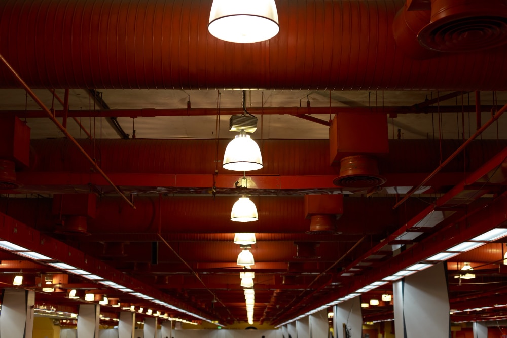 Deretan lampu LED