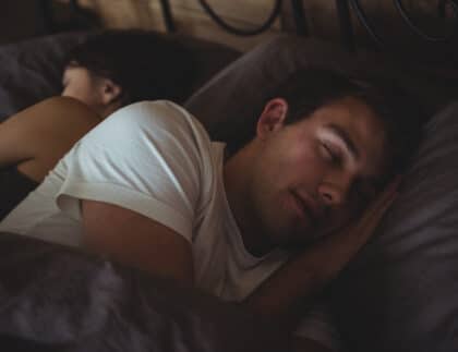 Pasangan tidur nyenyak