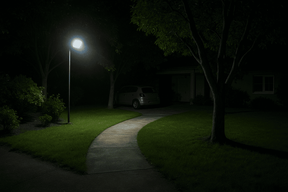 Taman malam terang