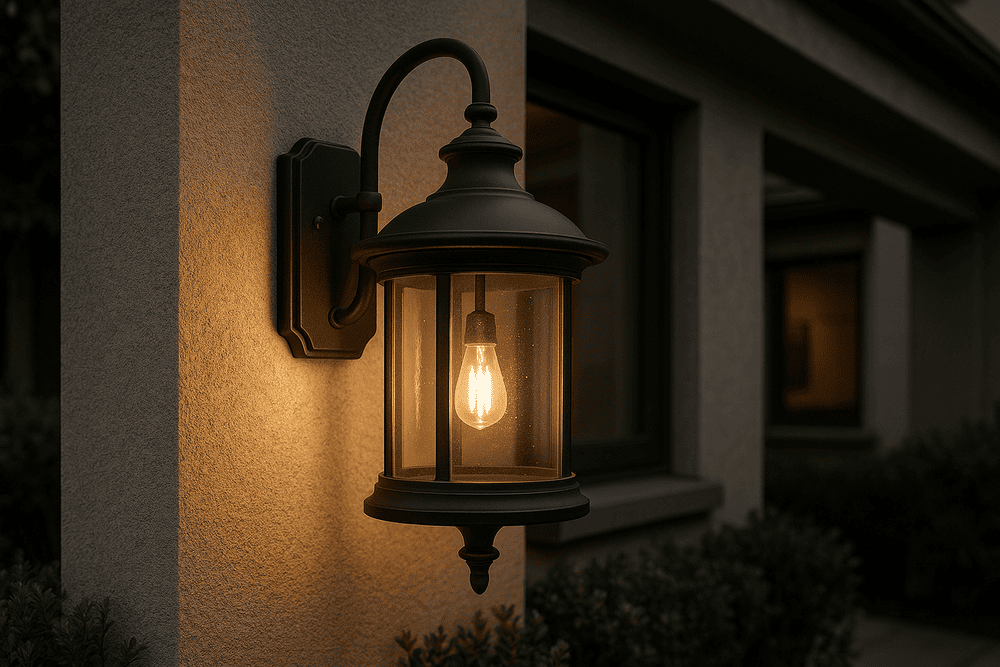 Lampu taman estetis