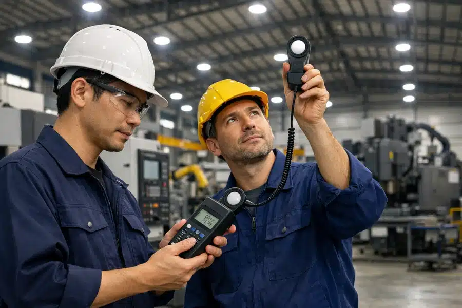 Audit Pencahayaan: Langkah Kecil yang Sering Terlewat di Pabrik 2 Evaluasi pencahayaan pabrik