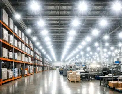 Jangan Asal Pilih Lampu LED! Warna Cahaya yang Salah Bisa Ganggu Fokus dan Istirahat 4 Lampu LED pada gudang