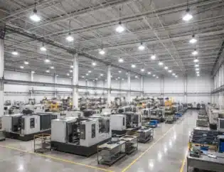 Kenapa Pabrik Skala Besar Mulai Tinggalkan Lampu Konvensional? 7 Pabrik modern terang