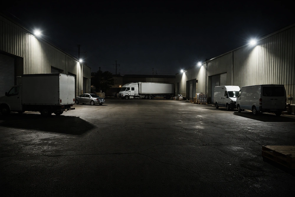 Cara Audit Blind Spot Pencahayaan di Gudang dan Tempat Parkir 2 Blind spot di gudang