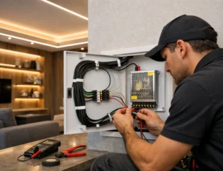 Cara Menghitung Kebutuhan Power Supply yang Tepat untuk LED Strip Agar Tidak Cepat Rusak 4 Merapikan kabel listrik