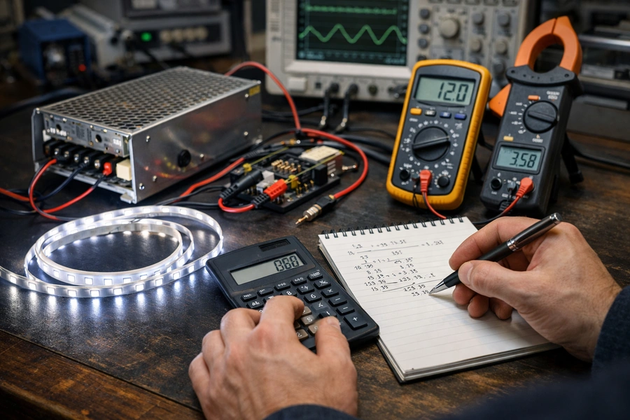 Cara Menghitung Kebutuhan Power Supply yang Tepat untuk LED Strip Agar Tidak Cepat Rusak 2 Perhitungan power supply