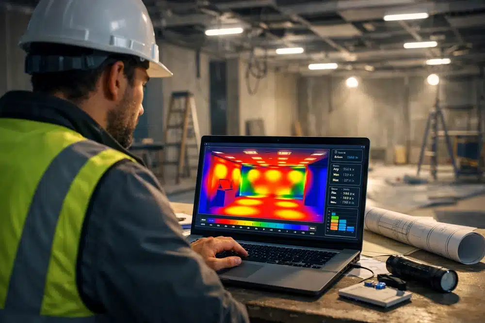 Lampu Sudah Banyak Tapi Area Tetap Gelap? Ini Kesalahan Distribusi Cahaya yang Sering Terjadi di Proyek 2 Cek program pencahayaan