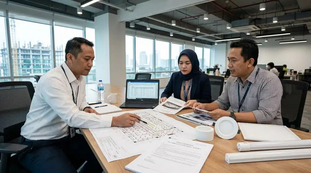 Jangan Cuma Kirim Jumlah dan Watt! Siapkan Data Ini Saat Minta Penawaran Lampu Proyek 1 Data lampu untuk proyek