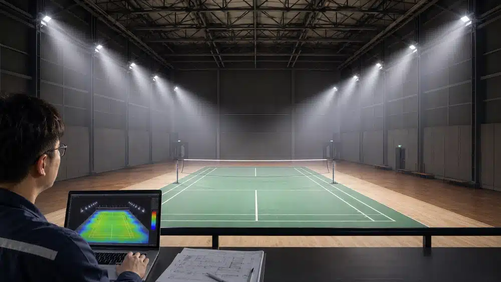 Lampu untuk Lapangan Badminton: Tentukan Watt, Jumlah, dan Posisi Pemasangannya 1 Lampu untuk lapangan badminton