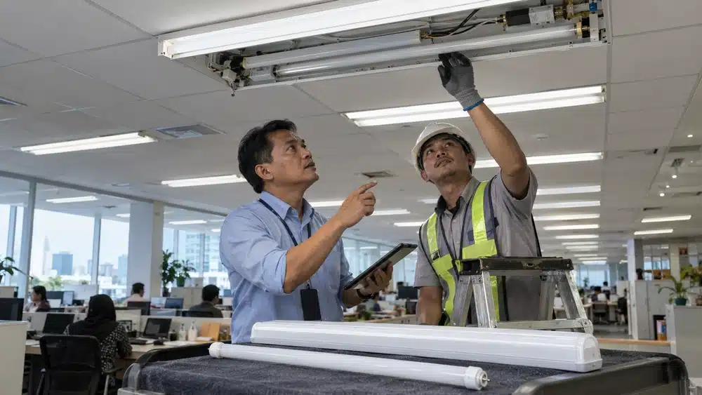 Mengganti Lampu TL dengan LED T8 Tube atau LED Batten, Mana yang Lebih Tepat? 3 Menentukan jenis lampu