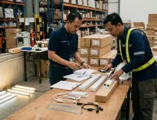 Salah Tipe hingga Beda Warna, Cek 7 Hal Ini Saat Lampu Proyek Tiba! 4 Pengecekan lampu sebelum dipasang